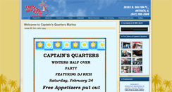 Desktop Screenshot of captainsquartersmarina.com